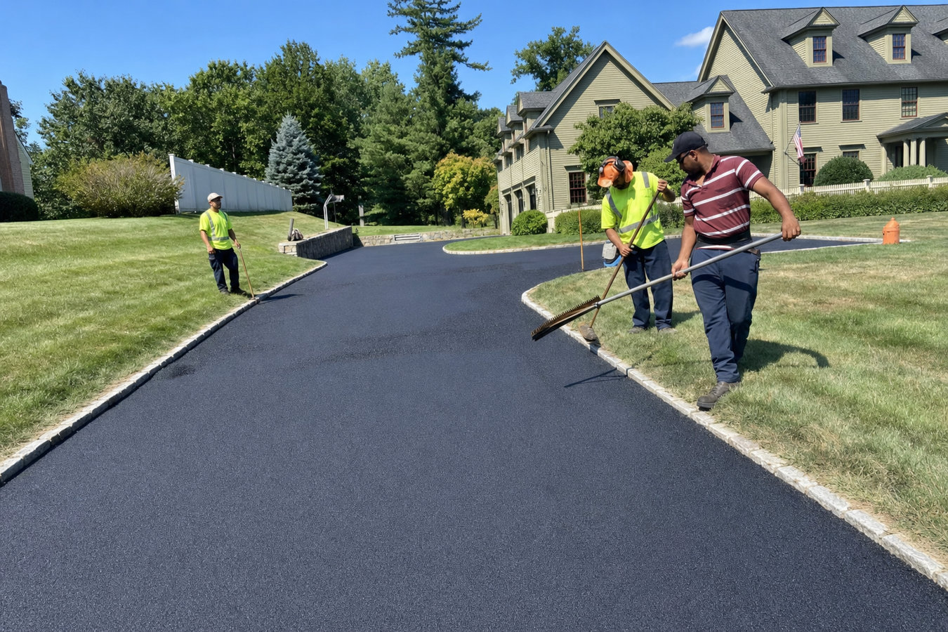 Driveway paving