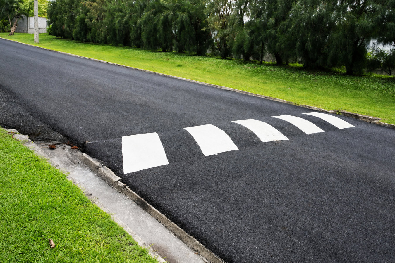 Speed bump installation